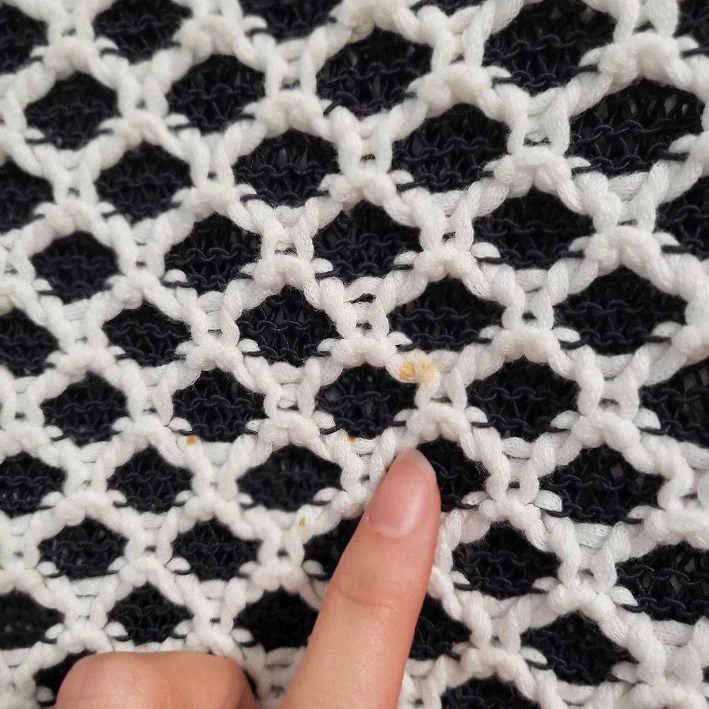 Rag & Bones Jean Tayn Croshet Mesh Tank Sweater - Picture 6 of 9